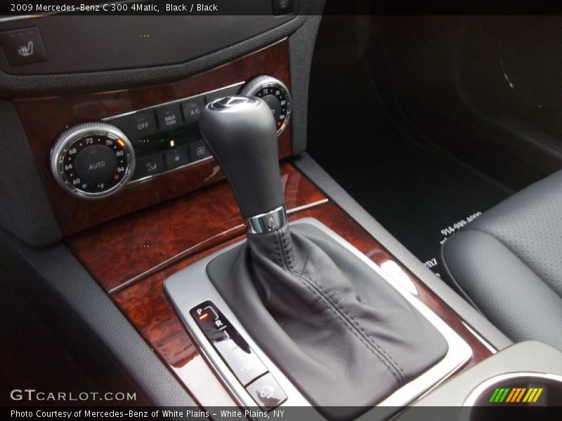 Black / Black 2009 Mercedes-Benz C 300 4Matic