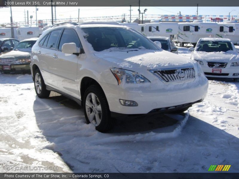Crystal White / Ivory 2008 Lexus RX 350