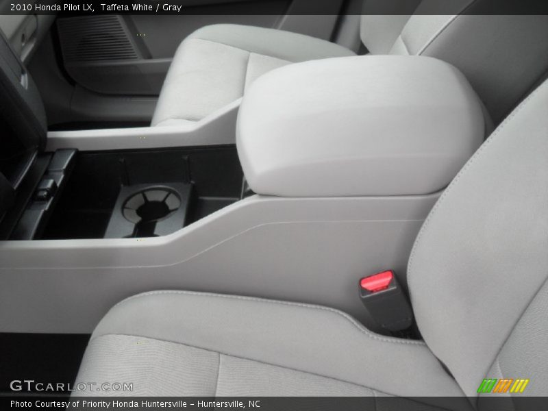 Taffeta White / Gray 2010 Honda Pilot LX