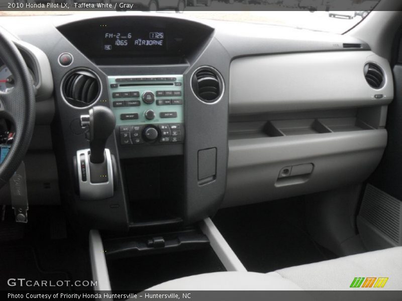Taffeta White / Gray 2010 Honda Pilot LX