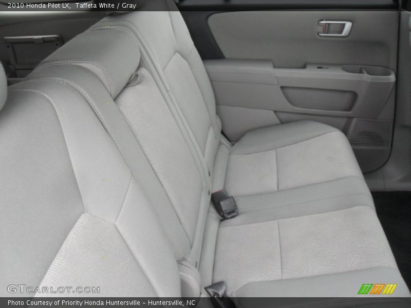 Taffeta White / Gray 2010 Honda Pilot LX