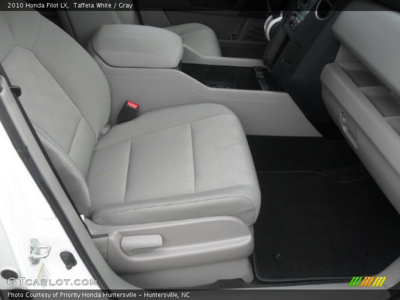 Taffeta White / Gray 2010 Honda Pilot LX