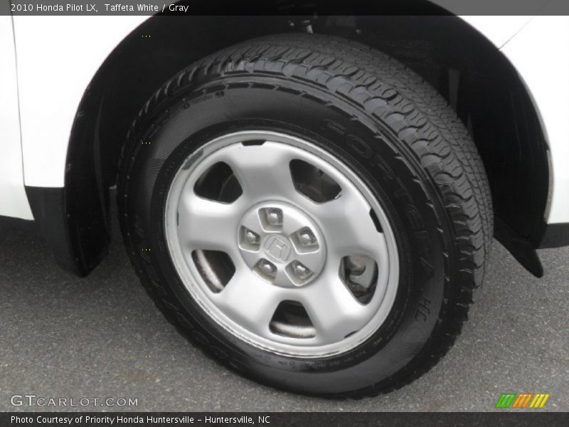 Taffeta White / Gray 2010 Honda Pilot LX