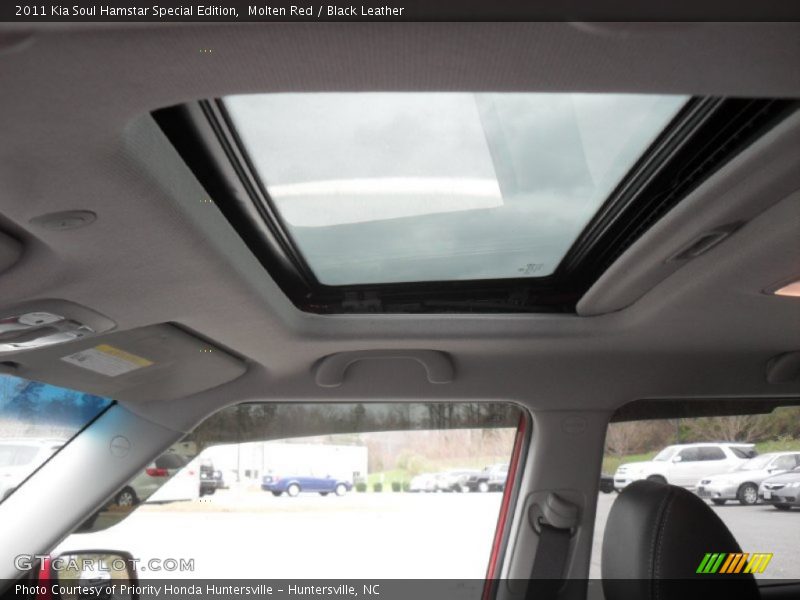 Molten Red / Black Leather 2011 Kia Soul Hamstar Special Edition