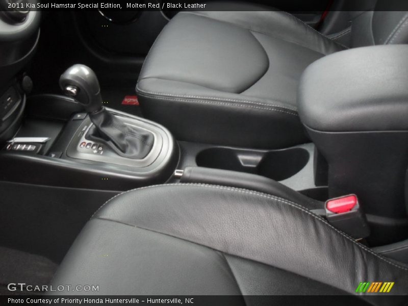 Molten Red / Black Leather 2011 Kia Soul Hamstar Special Edition
