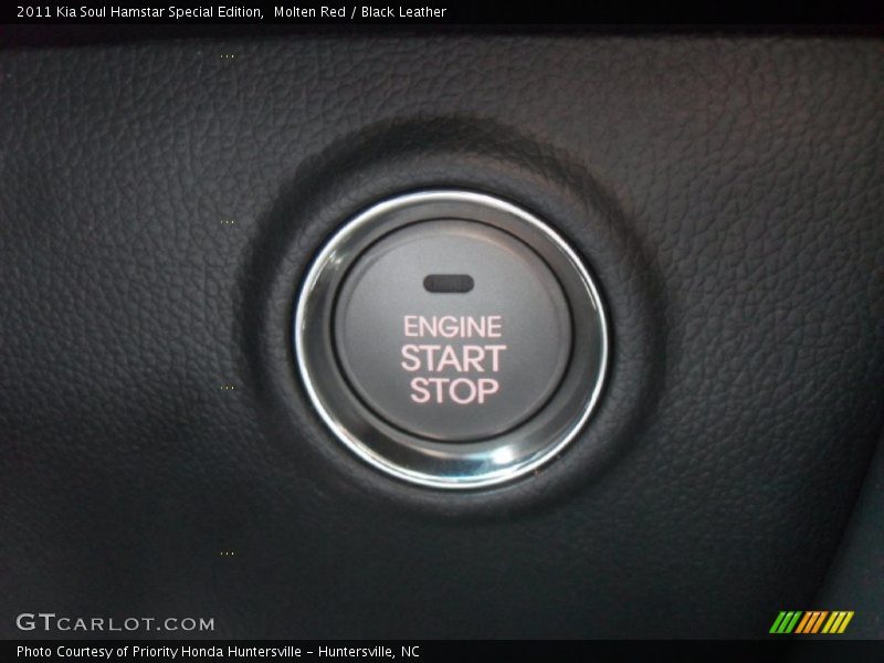 Molten Red / Black Leather 2011 Kia Soul Hamstar Special Edition