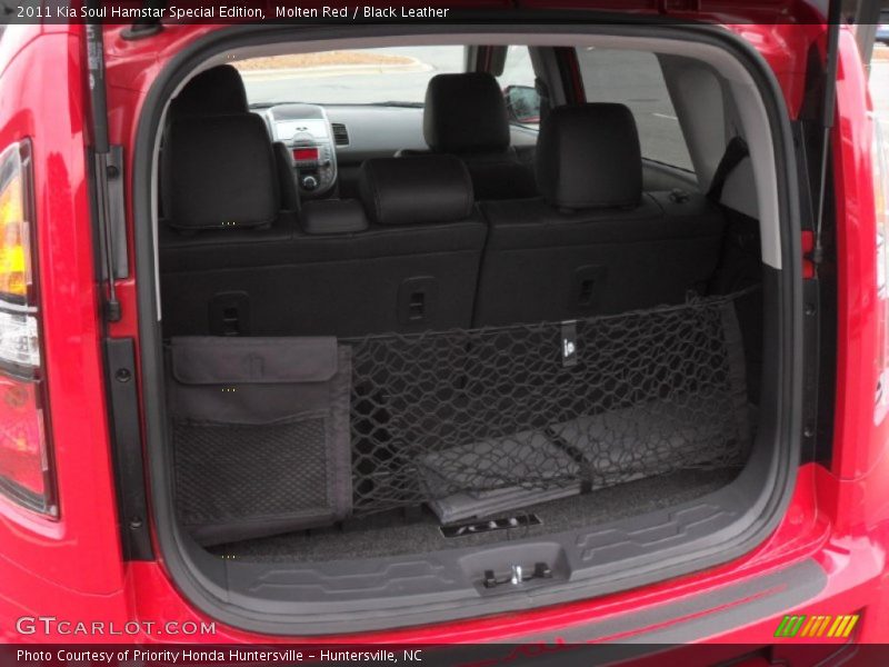 Molten Red / Black Leather 2011 Kia Soul Hamstar Special Edition