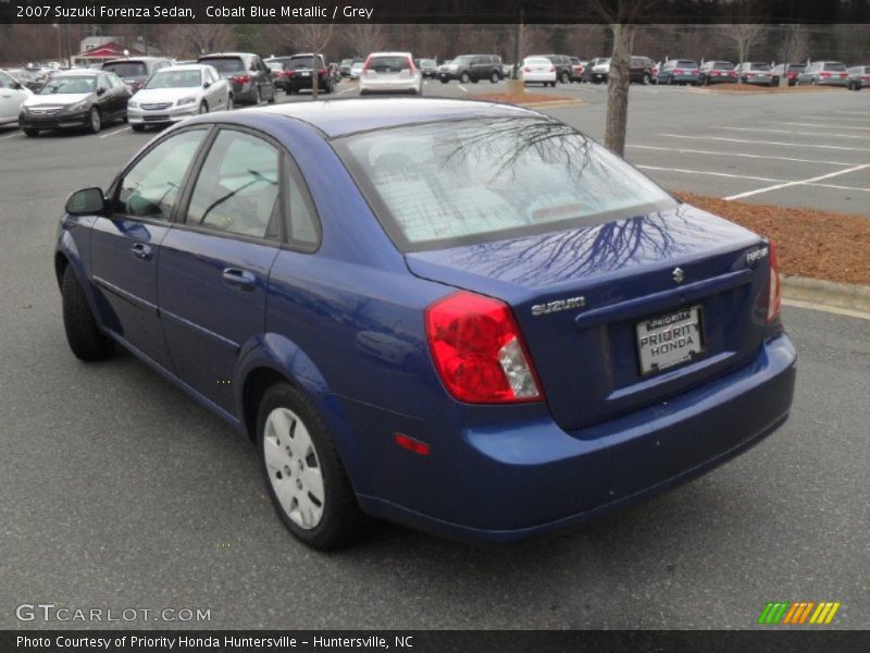 Cobalt Blue Metallic / Grey 2007 Suzuki Forenza Sedan