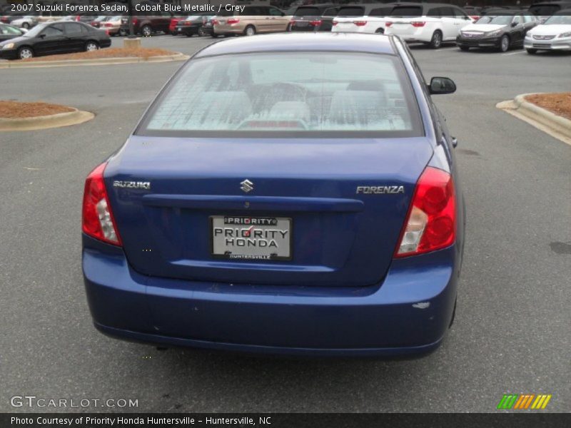 Cobalt Blue Metallic / Grey 2007 Suzuki Forenza Sedan