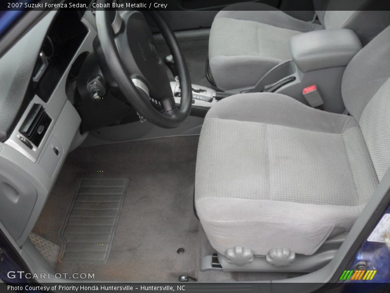 Cobalt Blue Metallic / Grey 2007 Suzuki Forenza Sedan