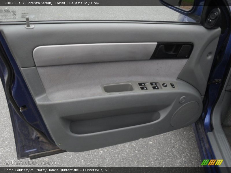 Cobalt Blue Metallic / Grey 2007 Suzuki Forenza Sedan