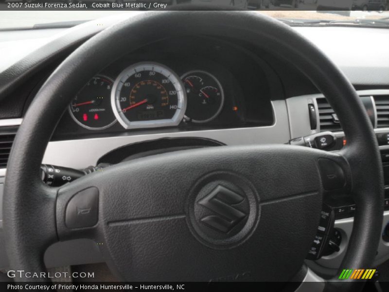 Cobalt Blue Metallic / Grey 2007 Suzuki Forenza Sedan