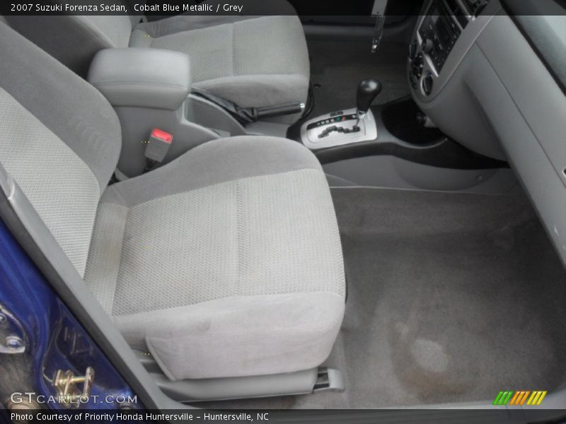 Cobalt Blue Metallic / Grey 2007 Suzuki Forenza Sedan