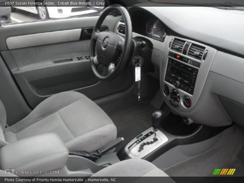 Cobalt Blue Metallic / Grey 2007 Suzuki Forenza Sedan