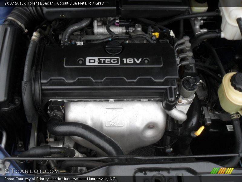 Cobalt Blue Metallic / Grey 2007 Suzuki Forenza Sedan