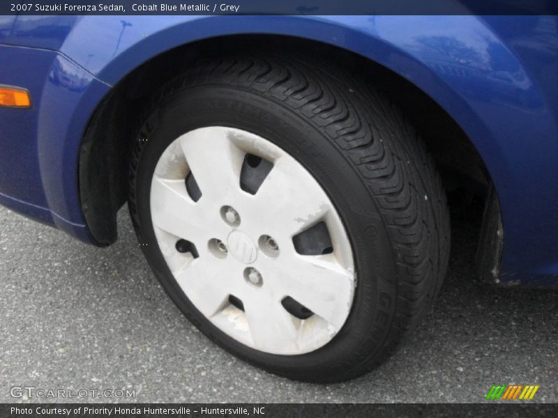 Cobalt Blue Metallic / Grey 2007 Suzuki Forenza Sedan