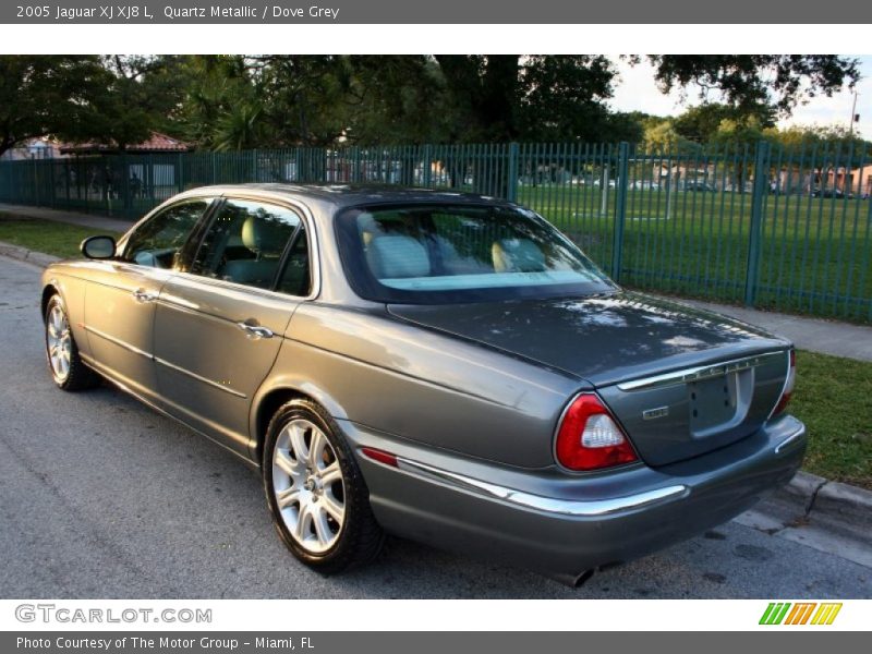 Quartz Metallic / Dove Grey 2005 Jaguar XJ XJ8 L