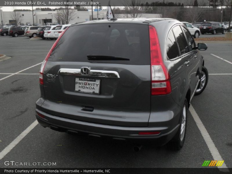 Polished Metal Metallic / Black 2010 Honda CR-V EX-L