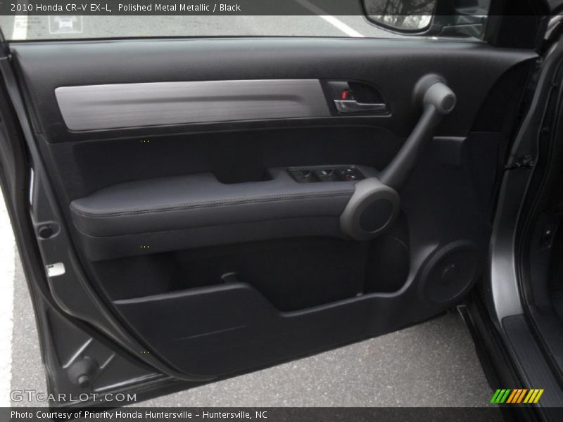 Polished Metal Metallic / Black 2010 Honda CR-V EX-L