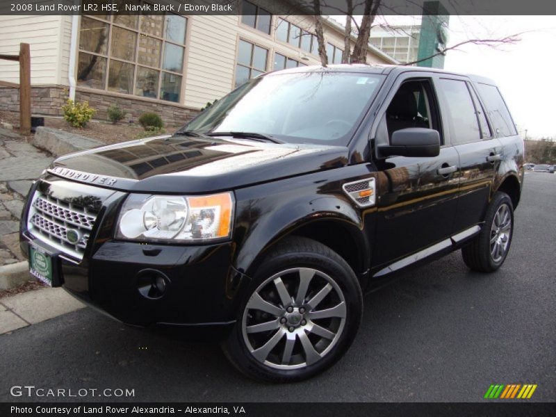 Narvik Black / Ebony Black 2008 Land Rover LR2 HSE