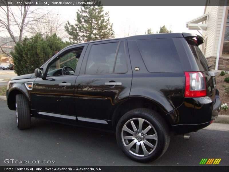 Narvik Black / Ebony Black 2008 Land Rover LR2 HSE