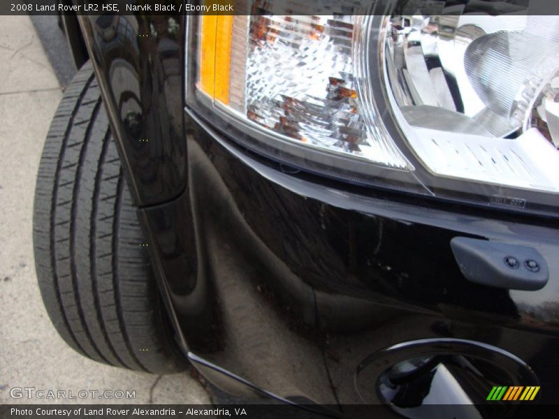 Narvik Black / Ebony Black 2008 Land Rover LR2 HSE