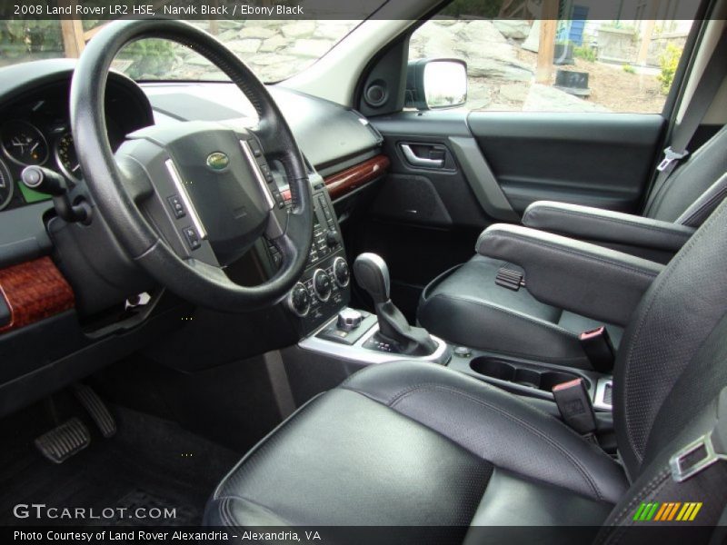 Narvik Black / Ebony Black 2008 Land Rover LR2 HSE