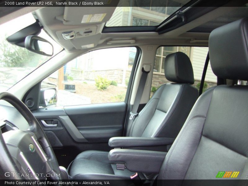 Narvik Black / Ebony Black 2008 Land Rover LR2 HSE