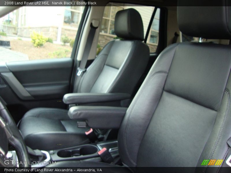 Narvik Black / Ebony Black 2008 Land Rover LR2 HSE