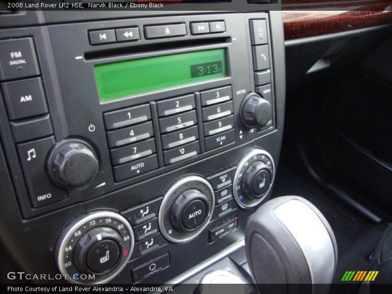 Narvik Black / Ebony Black 2008 Land Rover LR2 HSE