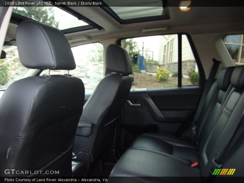 Narvik Black / Ebony Black 2008 Land Rover LR2 HSE