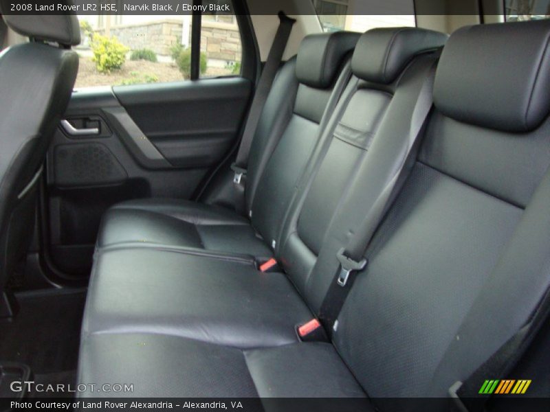 Narvik Black / Ebony Black 2008 Land Rover LR2 HSE