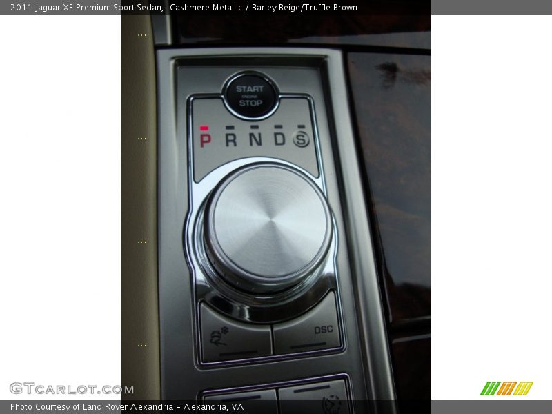 Cashmere Metallic / Barley Beige/Truffle Brown 2011 Jaguar XF Premium Sport Sedan