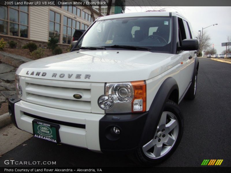 Chawton White / Ebony Black 2005 Land Rover LR3 V8 HSE