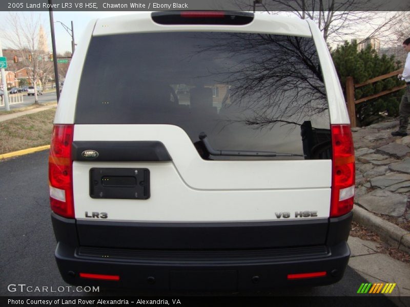 Chawton White / Ebony Black 2005 Land Rover LR3 V8 HSE