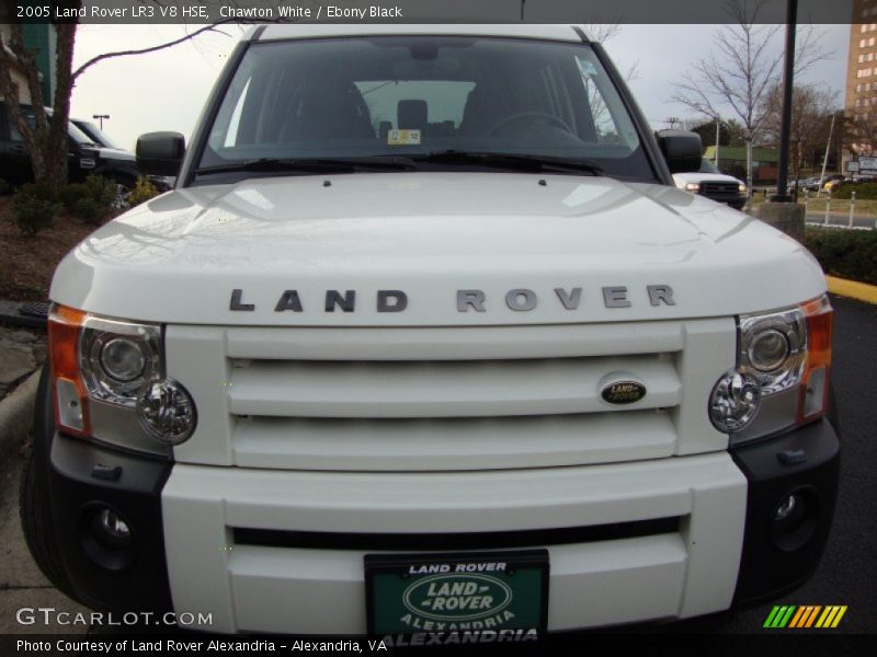 Chawton White / Ebony Black 2005 Land Rover LR3 V8 HSE