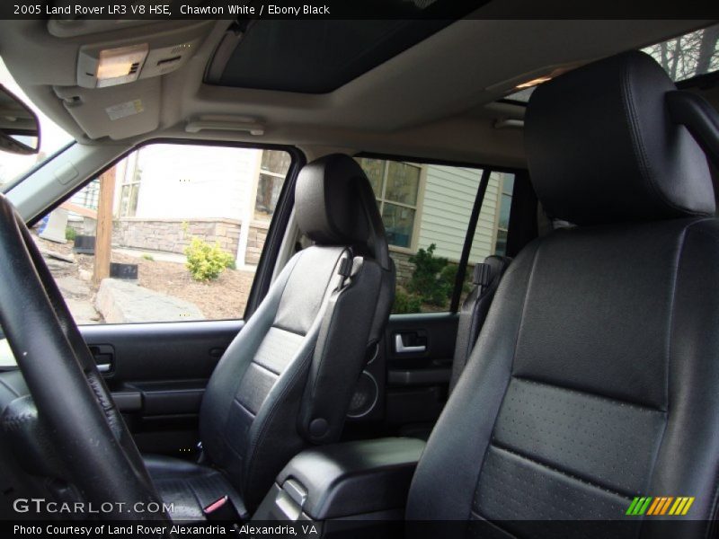 Chawton White / Ebony Black 2005 Land Rover LR3 V8 HSE