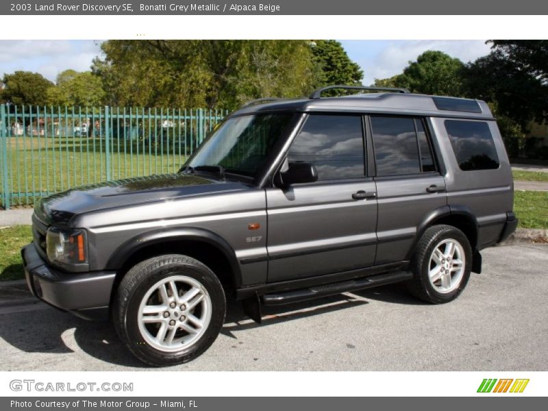 Bonatti Grey Metallic / Alpaca Beige 2003 Land Rover Discovery SE