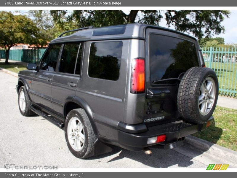 Bonatti Grey Metallic / Alpaca Beige 2003 Land Rover Discovery SE