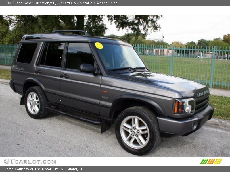 Bonatti Grey Metallic / Alpaca Beige 2003 Land Rover Discovery SE