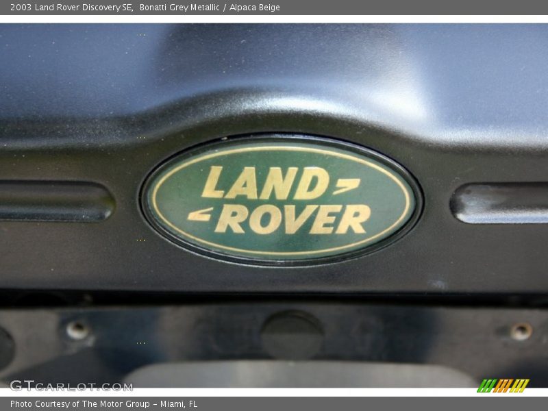 Bonatti Grey Metallic / Alpaca Beige 2003 Land Rover Discovery SE