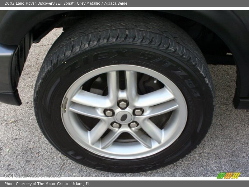Bonatti Grey Metallic / Alpaca Beige 2003 Land Rover Discovery SE