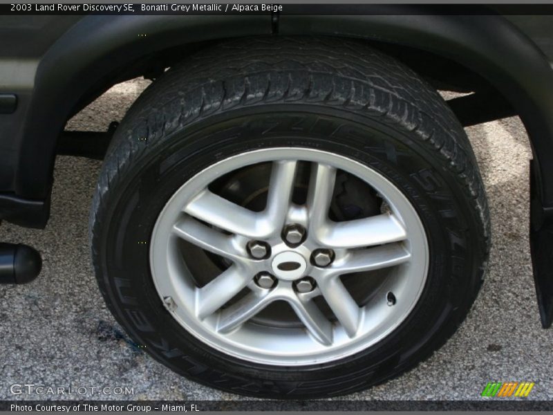 Bonatti Grey Metallic / Alpaca Beige 2003 Land Rover Discovery SE