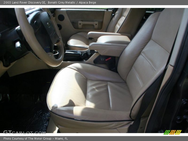 Bonatti Grey Metallic / Alpaca Beige 2003 Land Rover Discovery SE