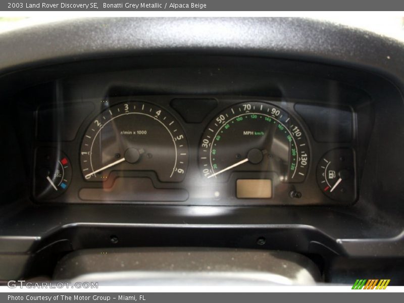 Bonatti Grey Metallic / Alpaca Beige 2003 Land Rover Discovery SE