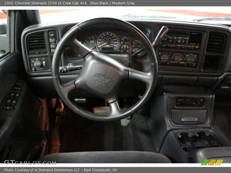 Dashboard of 2002 Silverado 2500 LS Crew Cab 4x4