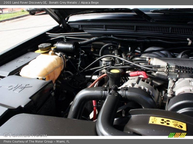 Bonatti Grey Metallic / Alpaca Beige 2003 Land Rover Discovery SE