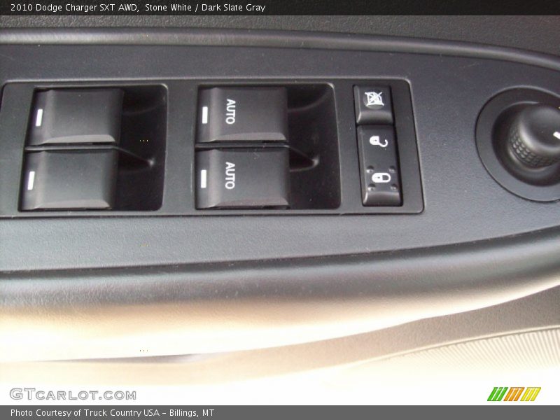 Stone White / Dark Slate Gray 2010 Dodge Charger SXT AWD