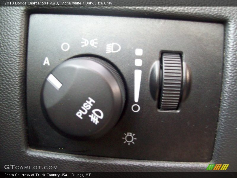 Stone White / Dark Slate Gray 2010 Dodge Charger SXT AWD