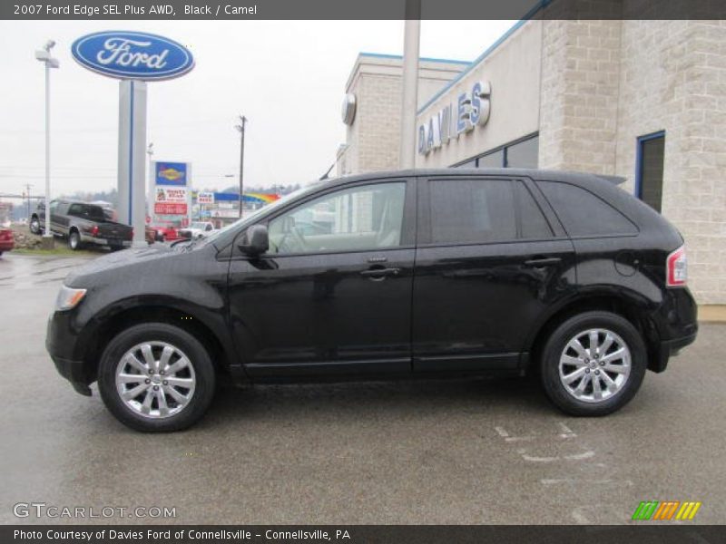 Black / Camel 2007 Ford Edge SEL Plus AWD